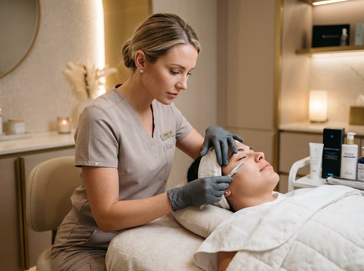 Clinical Dermaplaning Treatment in Charlottesville VA at Studio Luveria