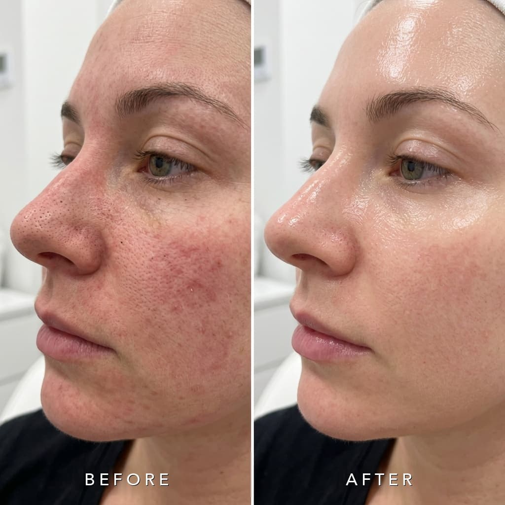 Customized Skin Treatment Before and After in Charlottesville Virginia