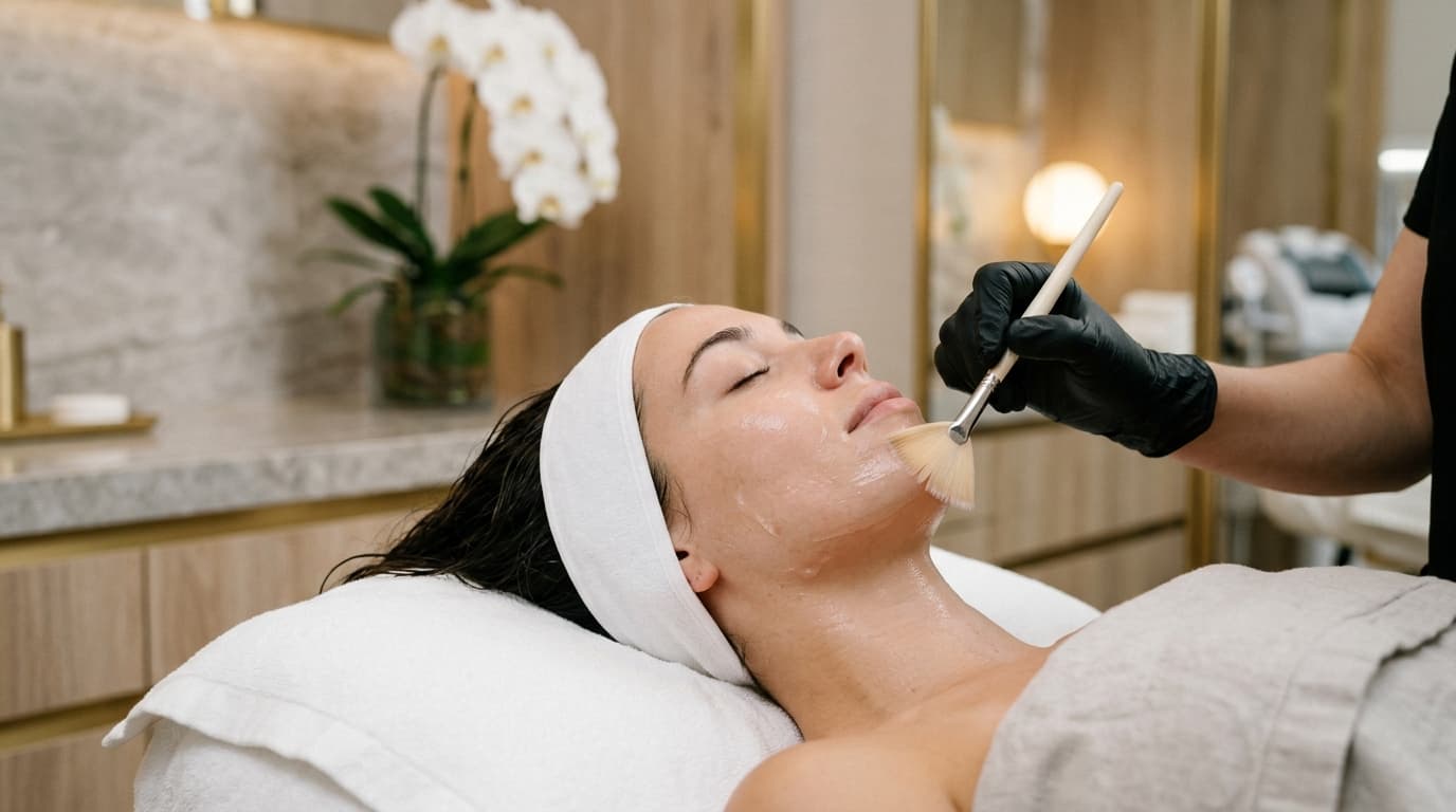 Bespoke clinical facial treatment at Studio Luveria