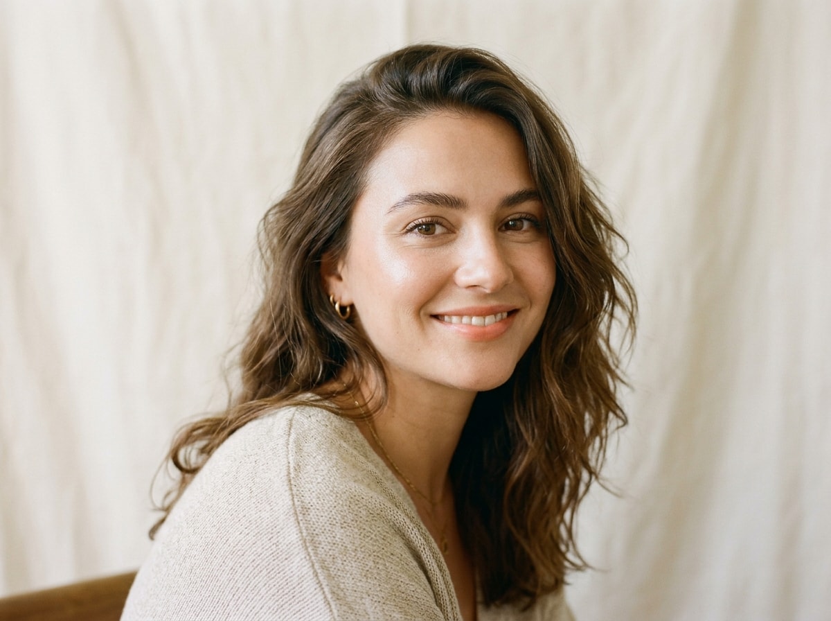 Radiant, poreless Moxi laser rejuvenation results at Studio Luveria Aesthetics Charlottesville