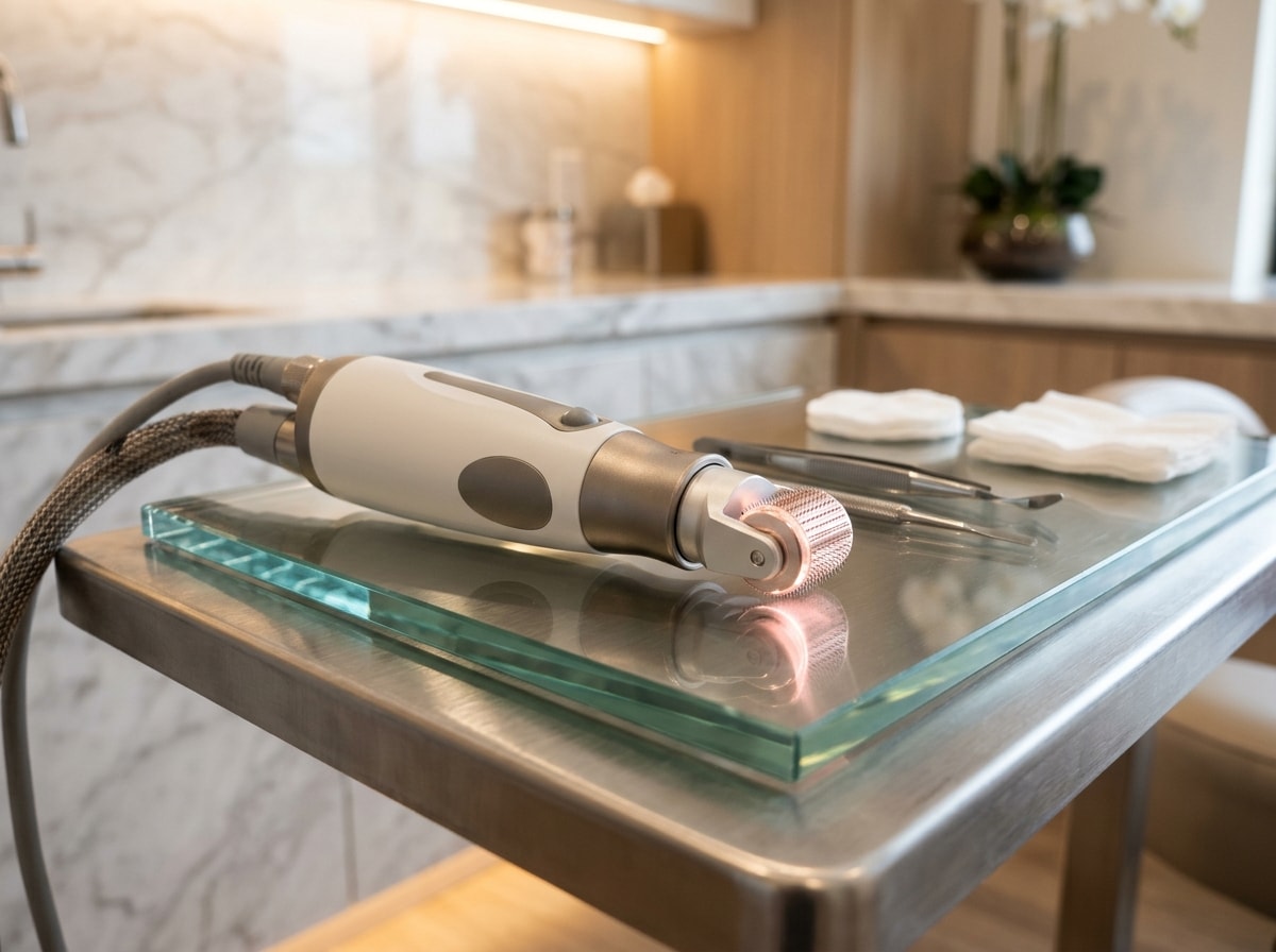 Sciton Moxi 1927nm Non-Ablative Laser Handpiece at Studio Luveria Aesthetics Charlottesville